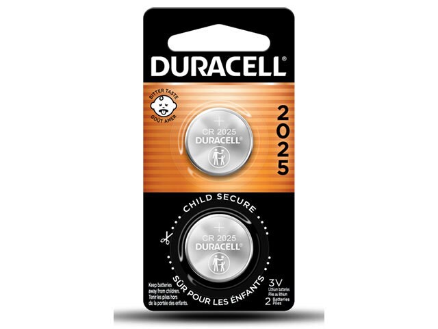 Duracell 2025 Lithium Coin Battery 3V - 2 Pack