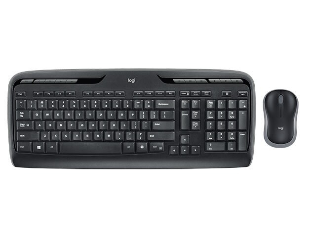 Image of Logitech MK320 Wireless Keyboard & Mouse - English